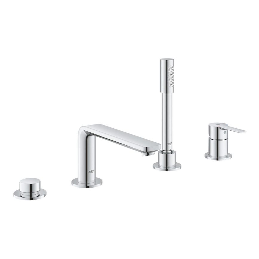GROHE 19577001 - Keturių skylių vonios maišytuvas LINEARE, blizgus chromas