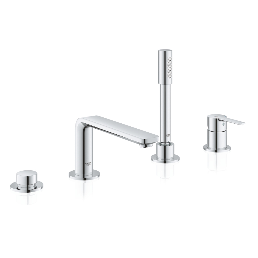 GROHE 19577001 - Keturių skylių vonios maišytuvas LINEARE, blizgus chromas
