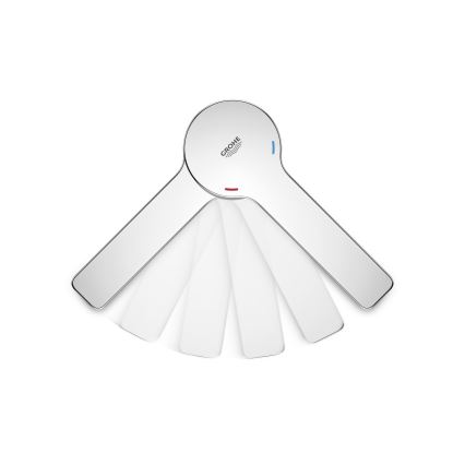 GROHE 19577001 - Keturių skylių vonios maišytuvas LINEARE, blizgus chromas