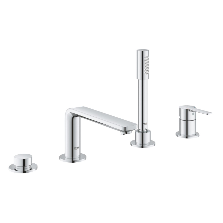 GROHE 19577001 - Keturių skylių vonios maišytuvas LINEARE, blizgus chromas