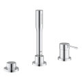 GROHE 19976001 - Trijų skylių vonios maišytuvas ESSENCE, blizgus chromas