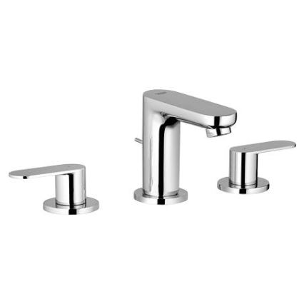 GROHE 20187000 - praustuvo trijų skylių maišytuvas EUROSMART COSMOPOLITAN DN 15 chromuotas