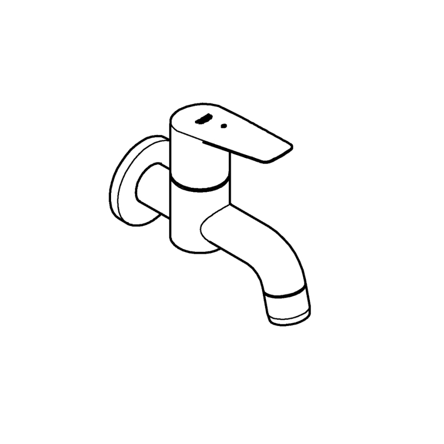 GROHE 20238001 - Išleidimo vožtuvas DN 15, blizgus chromas