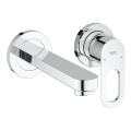 GROHE 20289000 - Praustuvo dviejų angų maišytuvas BAULOOP 110 mm blizgus chromas