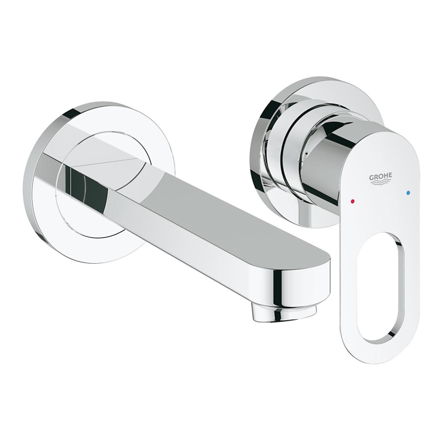 GROHE 20289000 - Praustuvo dviejų angų maišytuvas BAULOOP 110 mm blizgus chromas