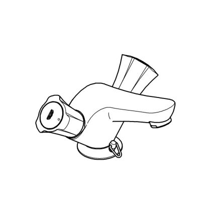 GROHE 21100001 - Praustuvo maišytuvas COSTA L DN 15, blizgus chromas