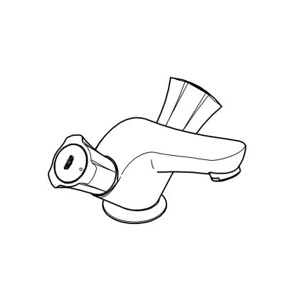 GROHE 21390001 - Praustuvo maišytuvas COSTA L, DN 15, blizgus chromas