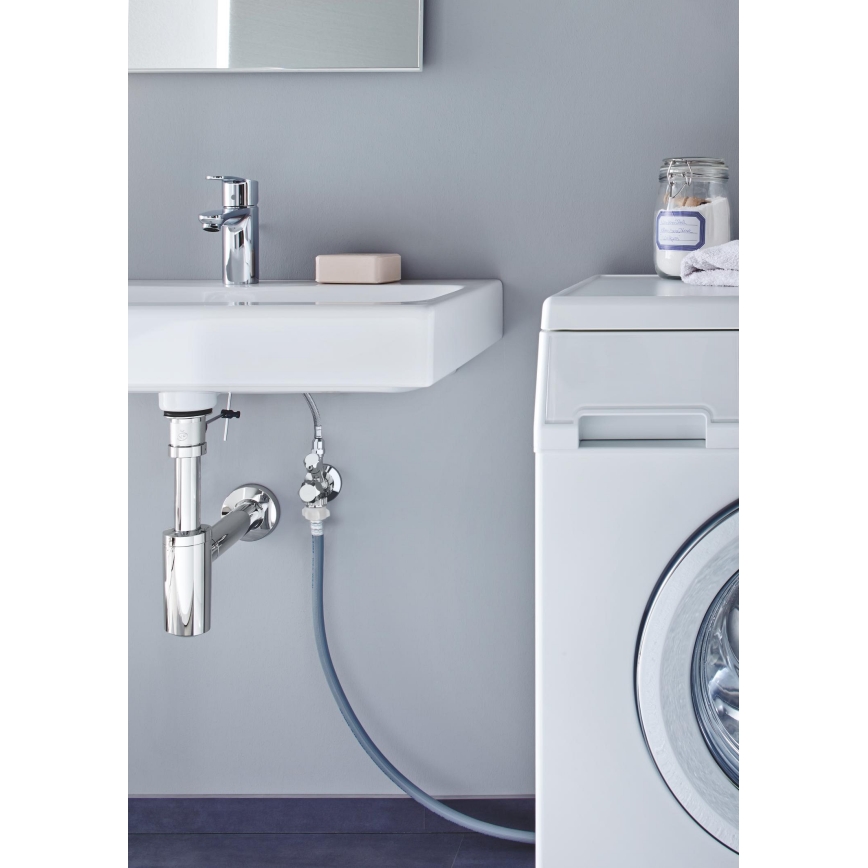 GROHE 22036000 - Kombinuotas kampinis ventilis ORIGINAL WAS® DN 15 blizgus chromas