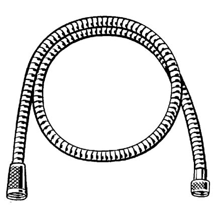 GROHE 22108000 - dušo žarna VITALIOFLEX METAL LONG-LIFE 1500 mm chromuota