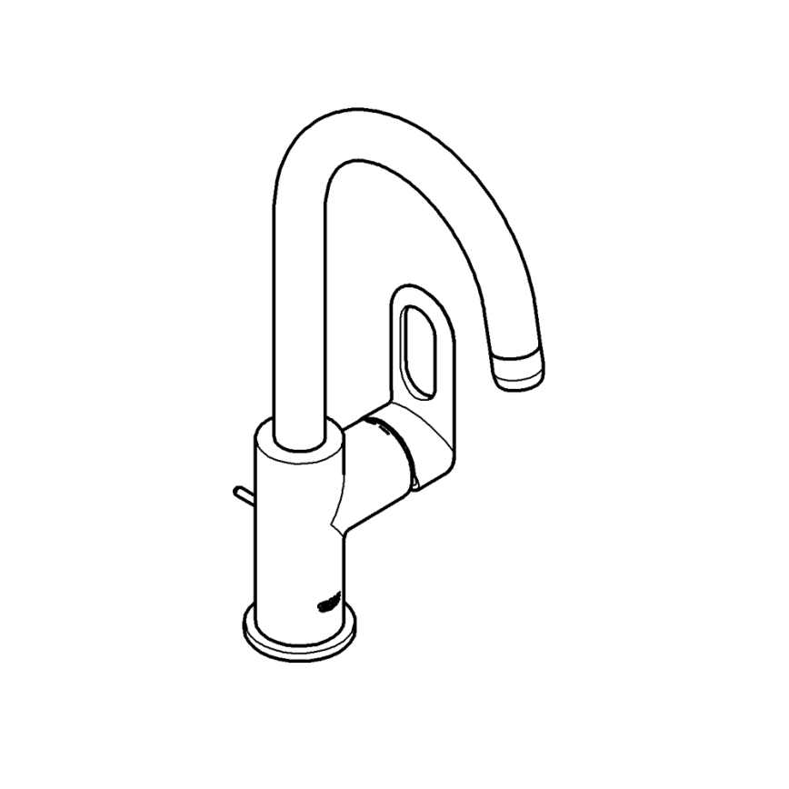 GROHE 23091000 - BAULOOP praustuvo maišytuvas 310 mm, blizgus chromas