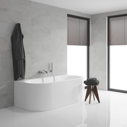 GROHE 23141000 - Vonios komplektas su maišytuvu EUROCUBE DN 15 blizgus chromas