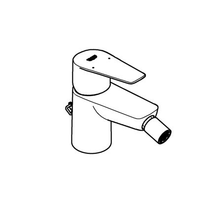 GROHE 23332001 - Bide maišytuvas BAUEDGE, S dydis, blizgus chromas