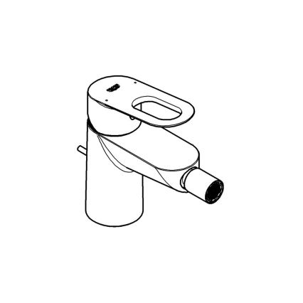 GROHE 23338000 - Bidė maišytuvas BAULOOP blizgus chromas