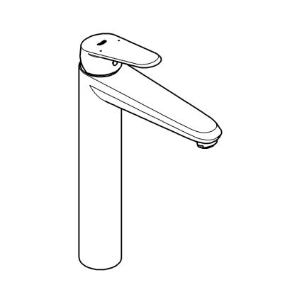 GROHE 23432000 - Praustuvo maišytuvas EURODISC COSMOPOLITAN, XL dydis, chromuotas