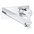 GROHE 23444001 - LINEARE praustuvo dviejų skylių maišytuvas, 207 mm, blizgus chromas