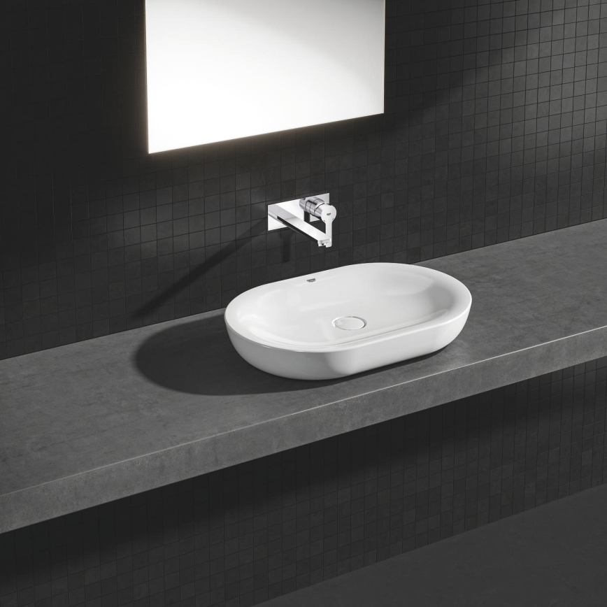 GROHE 23444001 - LINEARE praustuvo dviejų skylių maišytuvas, 207 mm, blizgus chromas