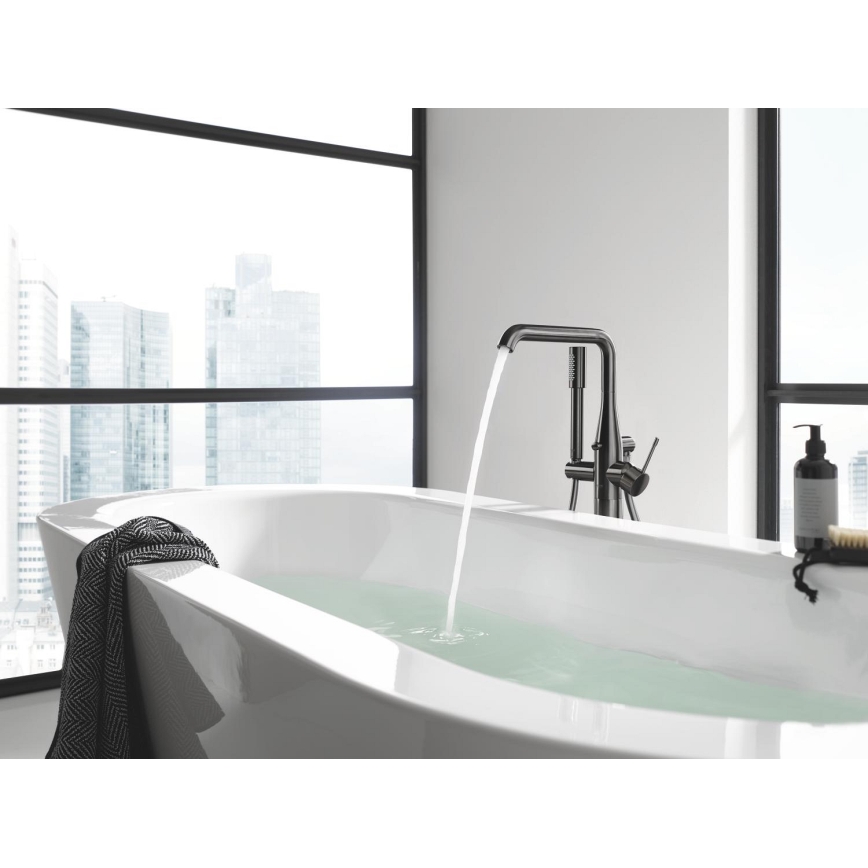 GROHE 23491AL1 - Vonios maišytuvas ESSENCE 277 mm grafitas