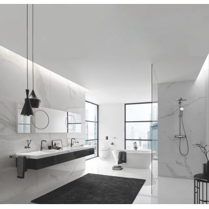 GROHE 23491AL1 - Vonios maišytuvas ESSENCE 277 mm grafitas