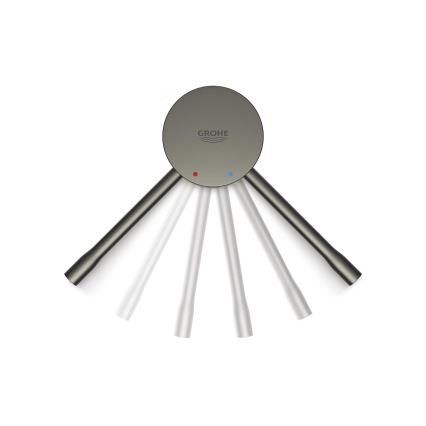 GROHE 23590AL1 - ESSENCE praustuvo maišytuvas, S dydis, grafitas