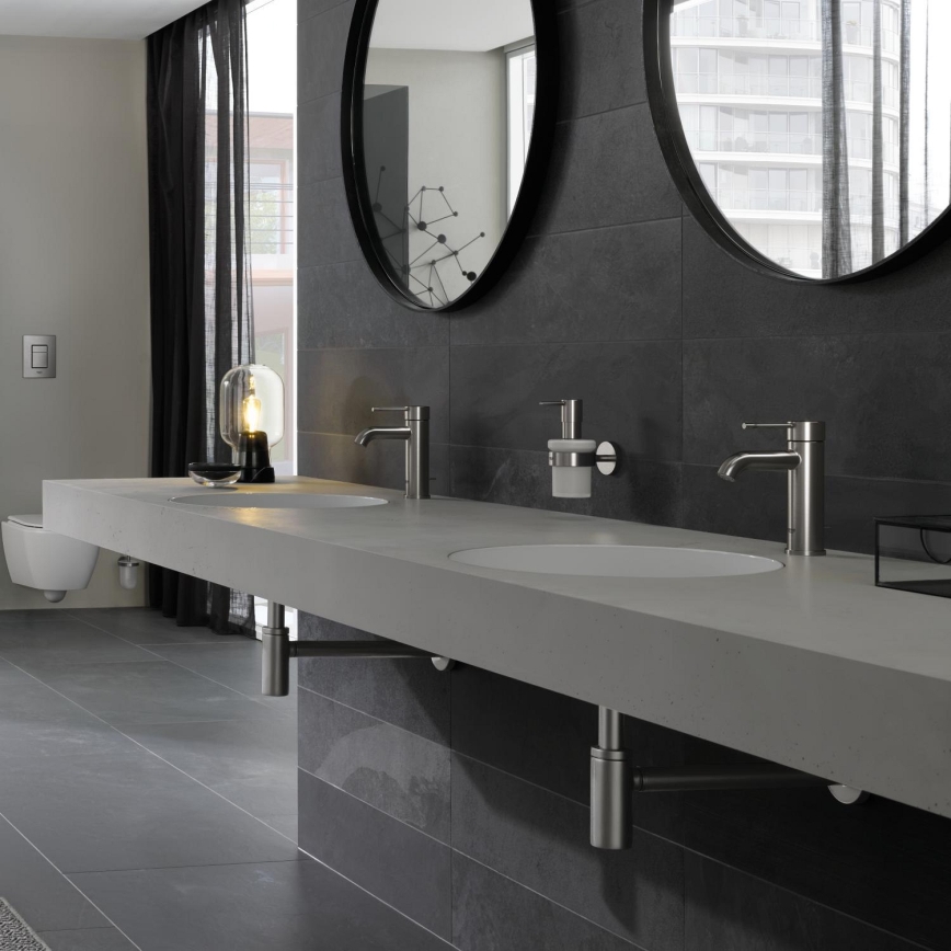 GROHE 23590DC1 - Praustuvo maišytuvas ESSENCE, dydis S, iš nerūdijančio plieno