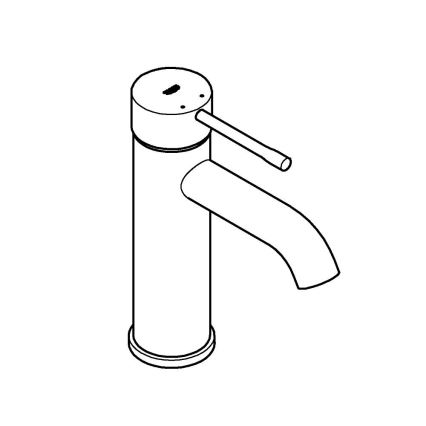 GROHE 23590DL1 - Praustuvo maišytuvas ESSENCE, S dydis, varinis