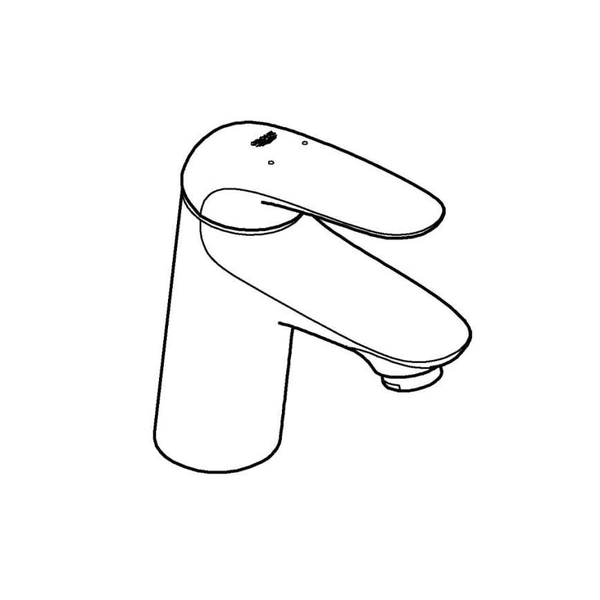 GROHE 23715003 - Praustuvo maišytuvas EUROSTYLE dydis S blizgus chromas