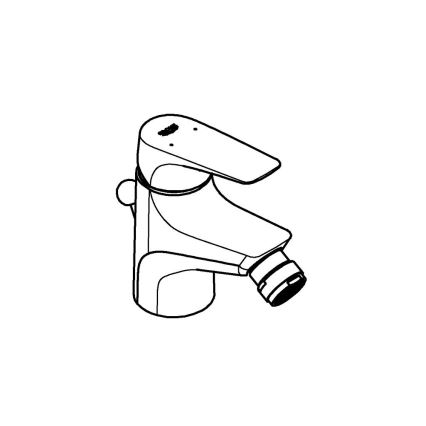 GROHE 23770000 - Bidė maišytuvas START FLOW, blizgus chromas