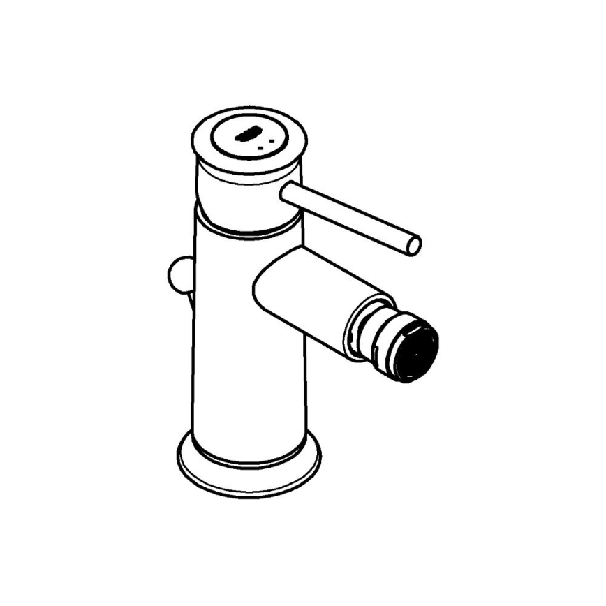 GROHE 23785000 - Bidė maišytuvas START CLASSIC blizgus chromas