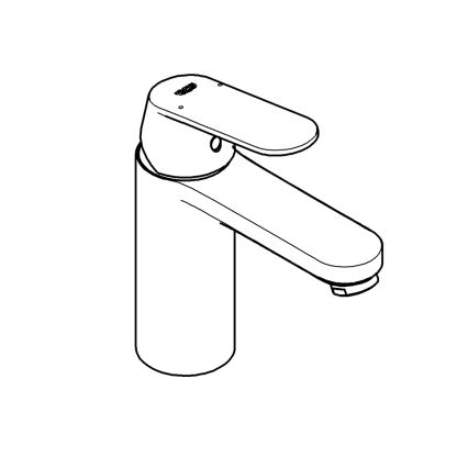 GROHE 23926000 - praustuvo maišytuvas DN 15 dydis M blizgus chromas