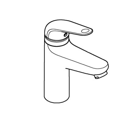 GROHE 24327001 - praustuvo maišytuvas SWIFT, M dydis, blizgus chromas