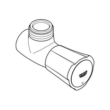 GROHE 26010001 - Dušo vožtuvas COSTA L, blizgus chromas