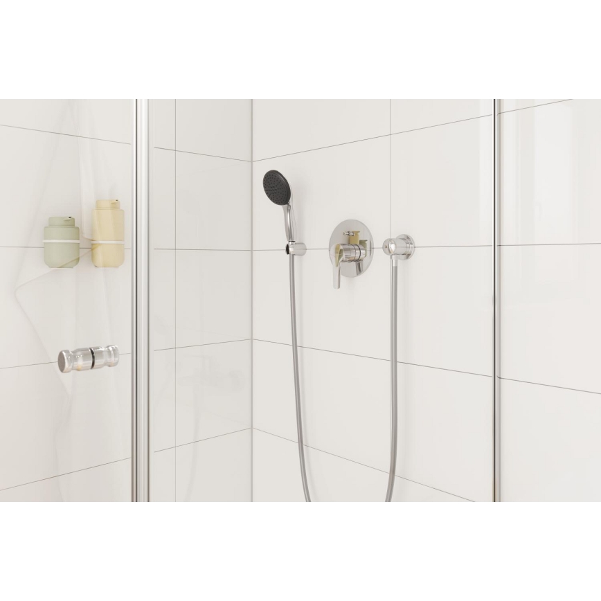 GROHE 26031001 - Rankinė dušo galvutė VITALIO START 110 O 110 mm blizgus chromas