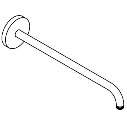 GROHE 26146000 - Dušo alkūnė RAINSHOWER 422 mm blizgus chromas