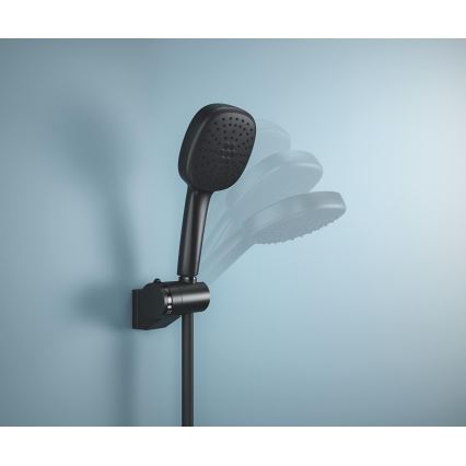 GROHE 261832431 - Sieninis dušo laikiklis VITALIO UNIVERSAL juodas