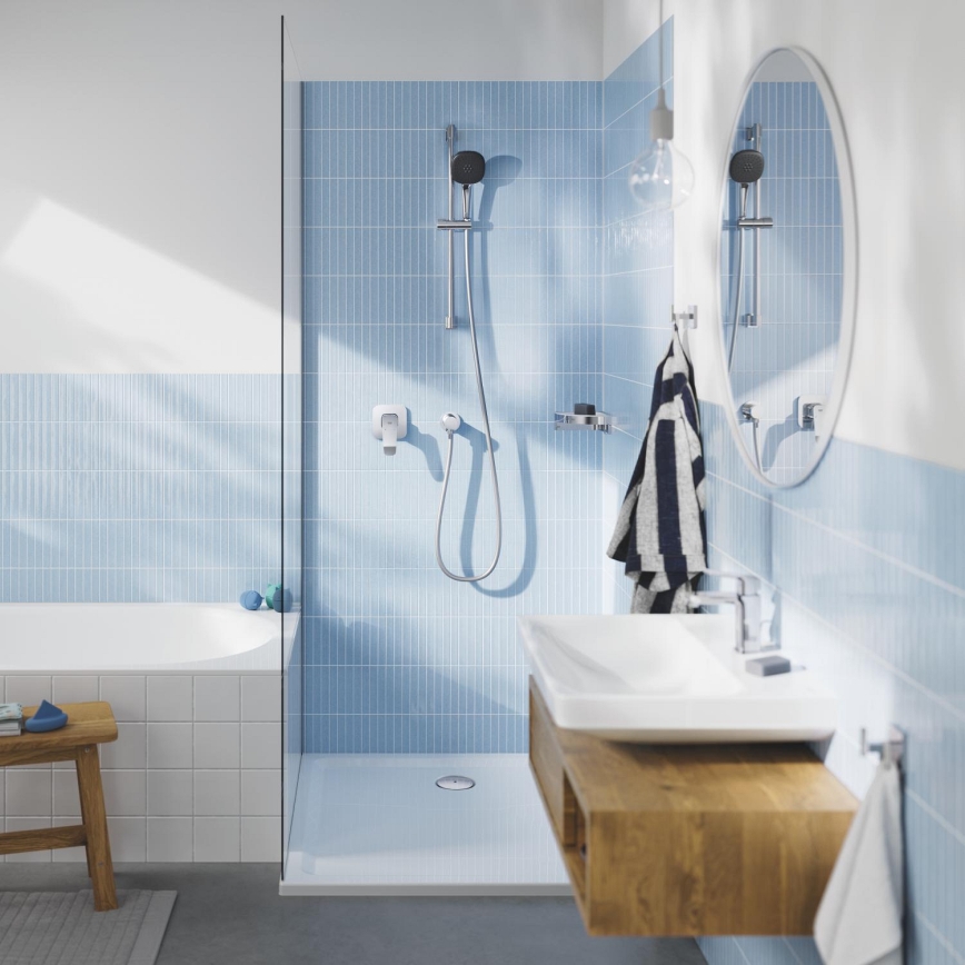 GROHE 2639810E - VITALIO COMFORT 110 dušo rinkinys, 600 mm, blizgus chromas