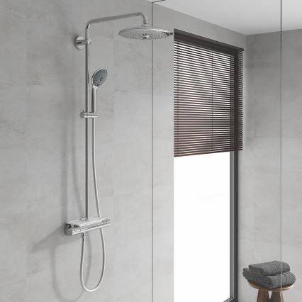 GROHE 26403001 – VITALIO JOY 260 dušo sistema, 450 mm, blizgus chromas