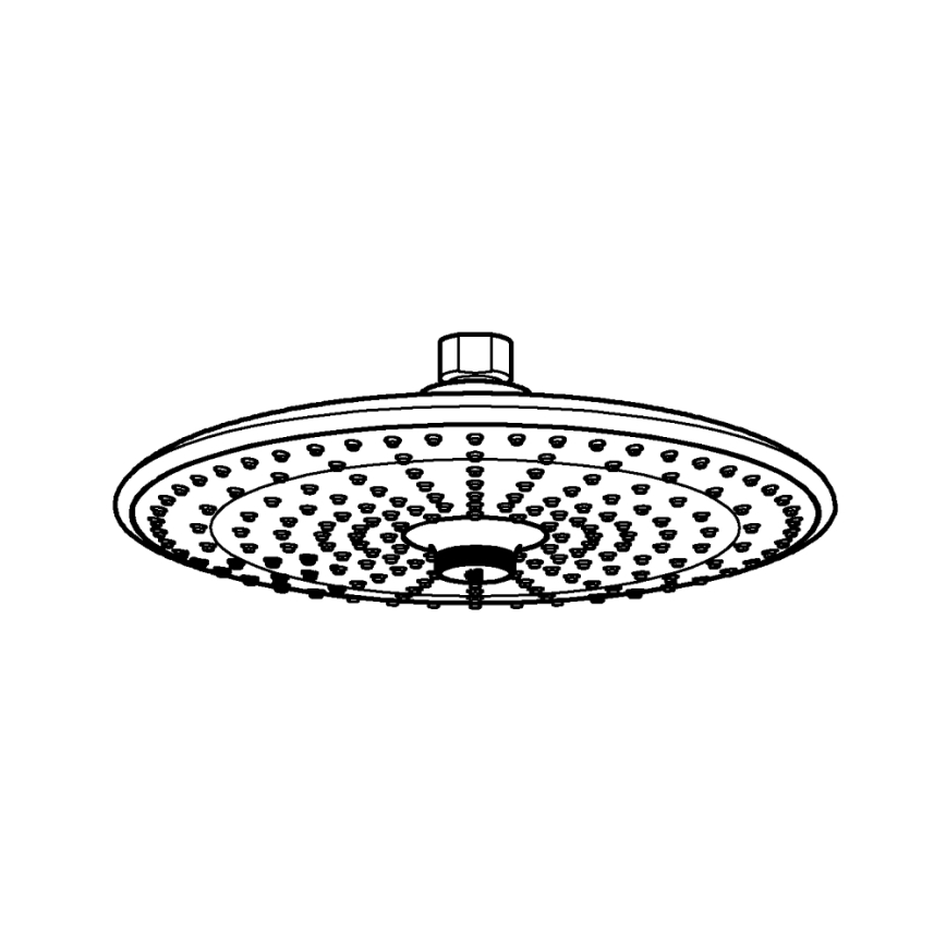 GROHE 26456000 - EUPHORIA dušo galva Ø 260 mm blizgus chromas