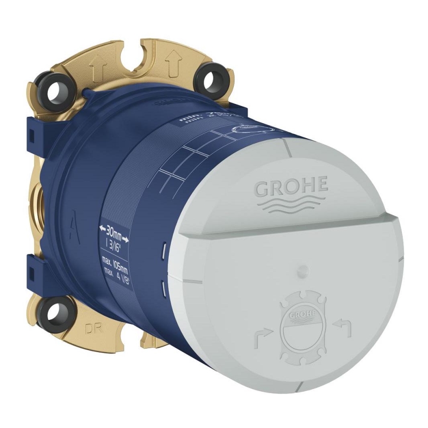 GROHE 26484000 - Universalus įmontuojamas RAINSHOWER korpusas DN 15, blizgus chromas