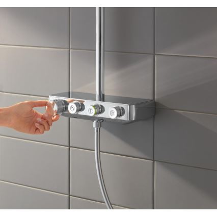 GROHE 26508000 - Dušo sistema EUPHORIA SMARTCONTROL 310 CUBE blizgus chromas