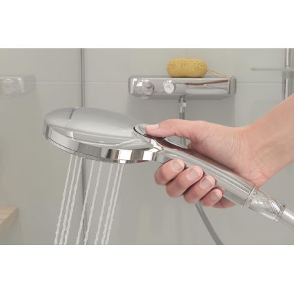 GROHE 26546000 - RAINSHOWER SMARTACTIVE 600 mm dušo komplektas, blizgus chromas