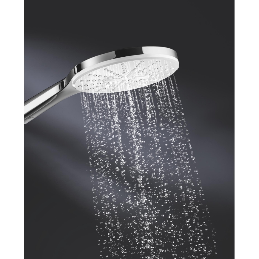 GROHE 26554LS0 - Rankinė dušo galvutė RAINSHOWER SMARTACTIVE 150 mm balta