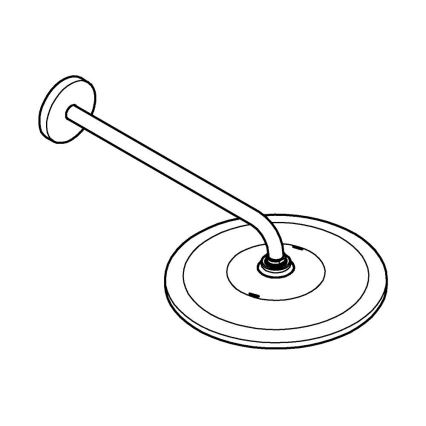GROHE 26557000 - RAINSHOWER 310 422 mm dušo galvos rinkinys, poliruotas chromas
