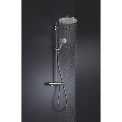 GROHE 26574000 - Rankinė dušo galvutė RAINSHOWER SMARTACTIVE 130 mm, blizgus chromas