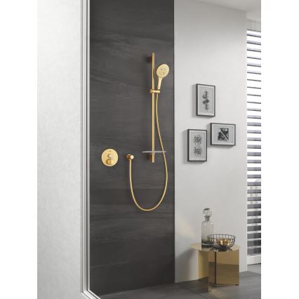 GROHE 26574GN0 - Rankinė dušo galvutė RAINSHOWER SMARTACTIVE 130, šlifuoto aukso spalvos