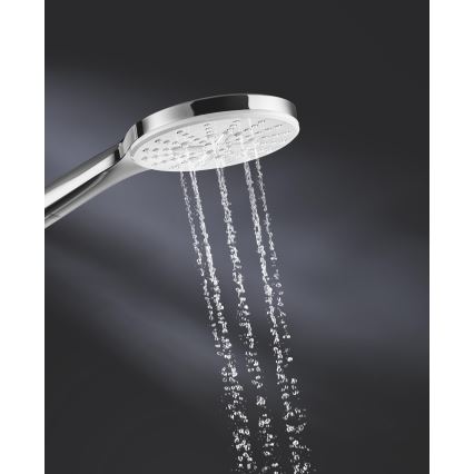 GROHE 26574LS0 - Rankinė dušo galvutė RAINSHOWER SMARTACTIVE 130 mm balta