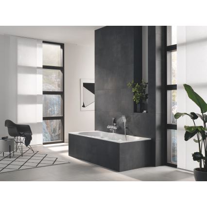 GROHE 26582000 - Rankinė dušo galvutė RAINSHOWER SMARTACTIVE 130 CUBE blizgus chromas