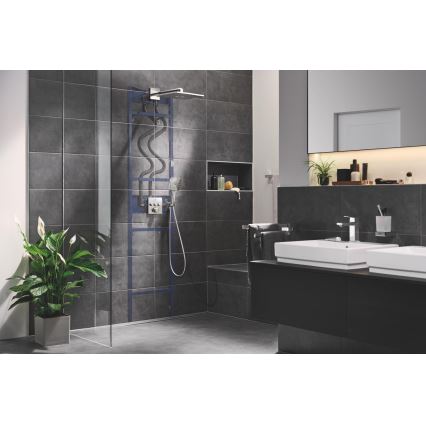 GROHE 26659000 - Sieninė jungtis su dušo laikikliu RAINSHOWER 48 × 48 mm, chromuota