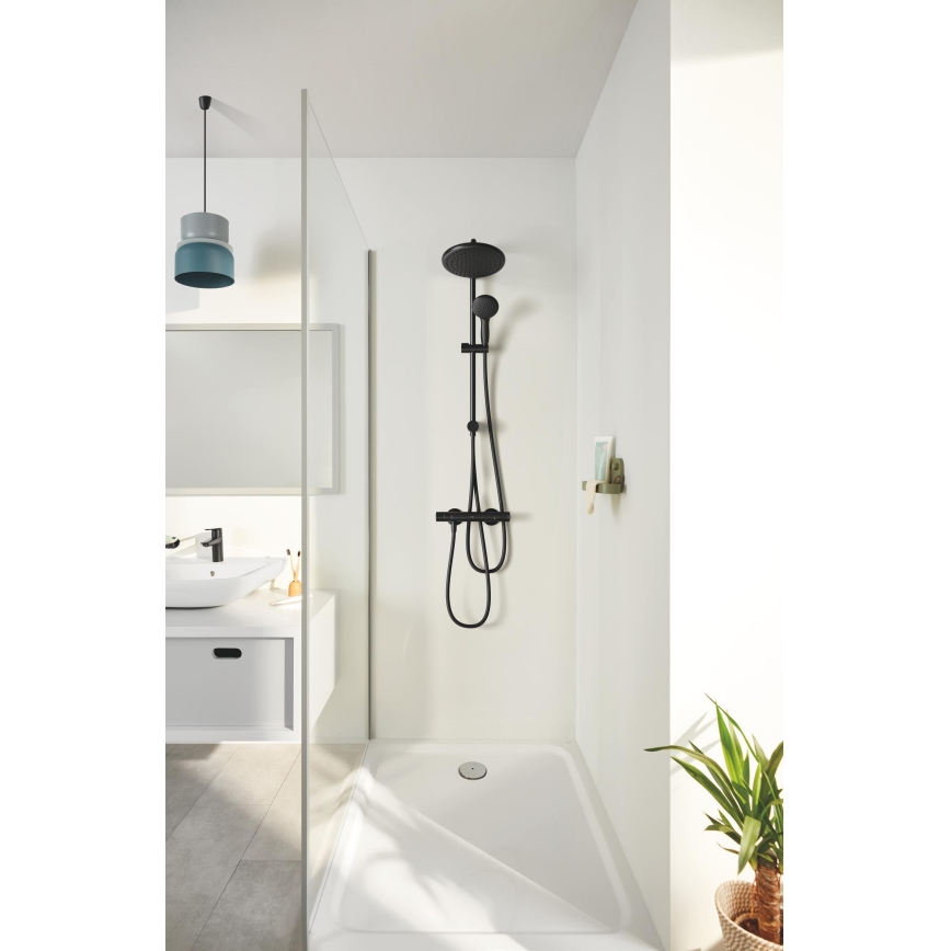 GROHE 266802431 - Dušo sistema VITALIO START SYSTEM 250 390 mm juoda