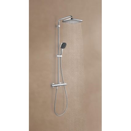 GROHE 26696001 - Dušo sistema VITALIO COMFORT 250 250 × 250 mm blizgus chromas