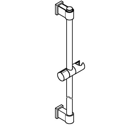 GROHE 26961001 - VITALIO UNIVERSAL dušo strypas, 900 mm, blizgus chromas